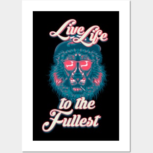 Live life Posters and Art